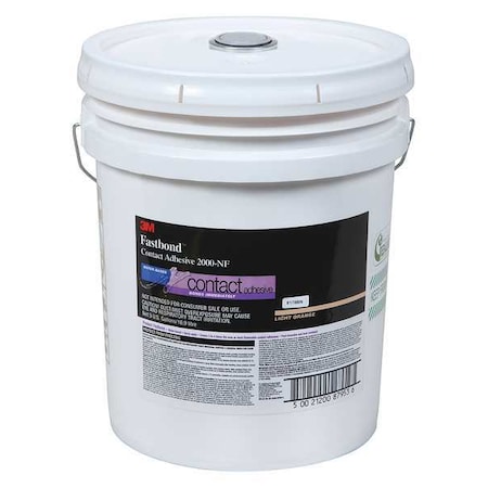 Urethane Adhesive, 2000NF Series, Clear, 5 gal, Pail MPN:2000NF