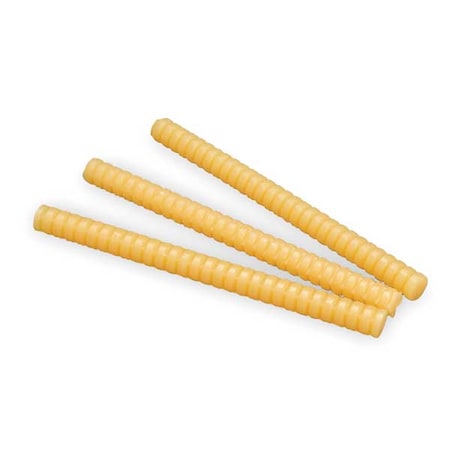 Hot Melt Adhesive, Clear, 5/8 in Dia, 8 in L, 35 sec Begins to Harden, 154 PK MPN:3762