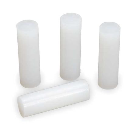 Plastic Adhesive, clear, 5/8 in Dia, 2 in L, 40 sec Begins to Harden, 484 PK MPN:3764