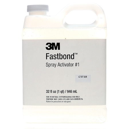 Contact Cement, FastBond Spray Activator 1 Series, Neutral, 5 gal, Pail, 2 PK MPN:56533