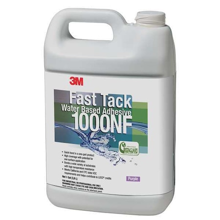 Construction Adhesive, 1000NF Series, Purple, 1 gal, Pail MPN:62423475318