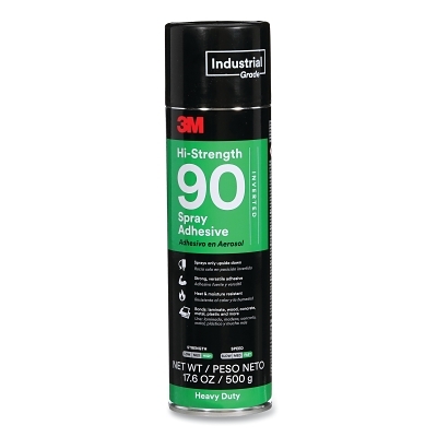 Spray Adhesive 90 Inverted Clear 24 Fl Oz Can MPN:7010292719