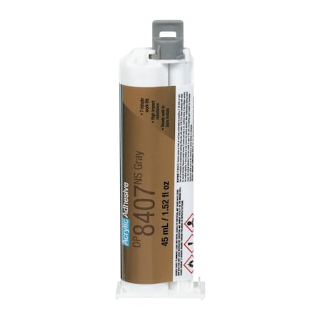 Scotch-WeldMetal Bonder Acrylic, 12 PK MPN:8407NS