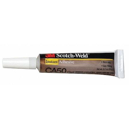 Instant Adhesive, Clear, 12 PK MPN:CA50