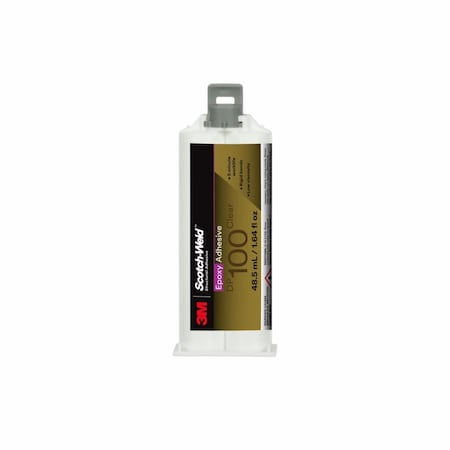 Glue Stick, DP100 Series, Clear, Dual-Cartridge, 1:01 Mix Ratio, 20 min Functional Cure MPN:DP100