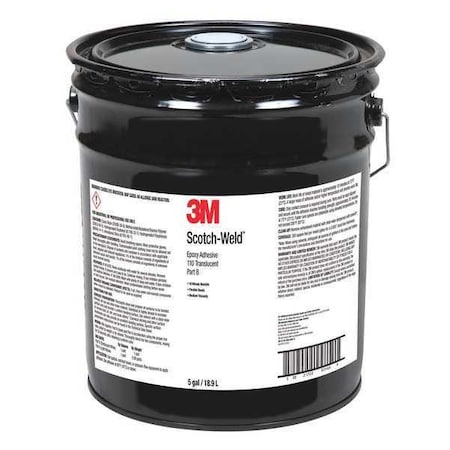 Tile Adhesive, Epoxy, 20 lb. Bucket, Gray, DP110 Series, Clear, Pail, 1:01 Mix Ratio MPN:DP110