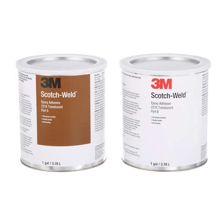 Epoxy Adhesive, DP2216 Series, Gray, Dual-Cartridge, 12 PK, 2:03 Mix Ratio, 30 min Functional Cure MPN:DP2216