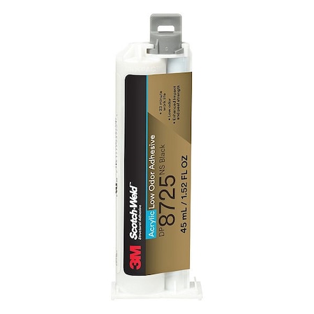 Acrylic Adhesive, DP8625NS Series, Cartridge, 12 PK, 10:1 Mix Ratio MPN:DP8625NS