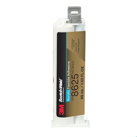 Acrylic Adhesive, DP8625NS Series, Cartridge, 12 PK, 10:1 Mix Ratio MPN:DP8625NS