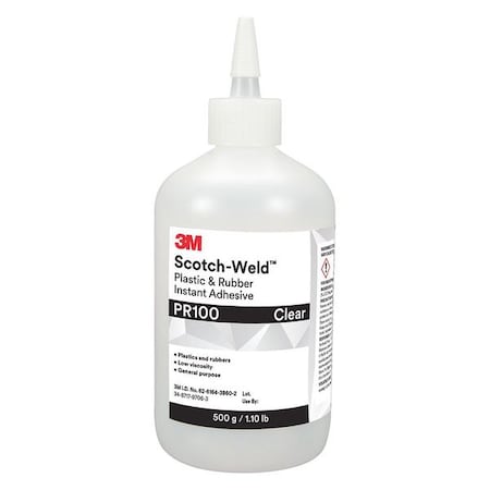 Spray Adhesive, PR100 Series, Clear, 13.44 oz, Aerosol Can MPN:PR100