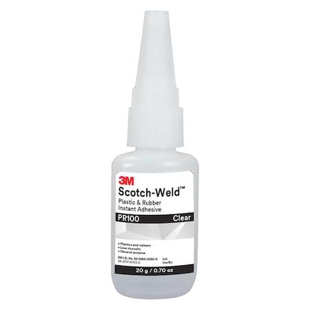 Glue Stick, PR100 Series, White, 0.26 oz, Bottle MPN:PR100