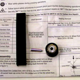 3M™ 30662 File Belt Arm #28374 Repair Kit 1 Pkg Qty 7010326907