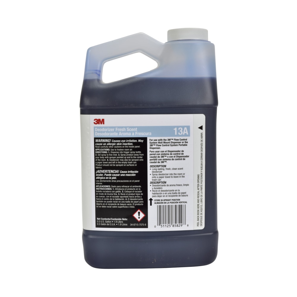 3M Flow Control 13A Deodorizer Concentrate, Fresh Scent, 67.6 Oz MPN:13A-EA