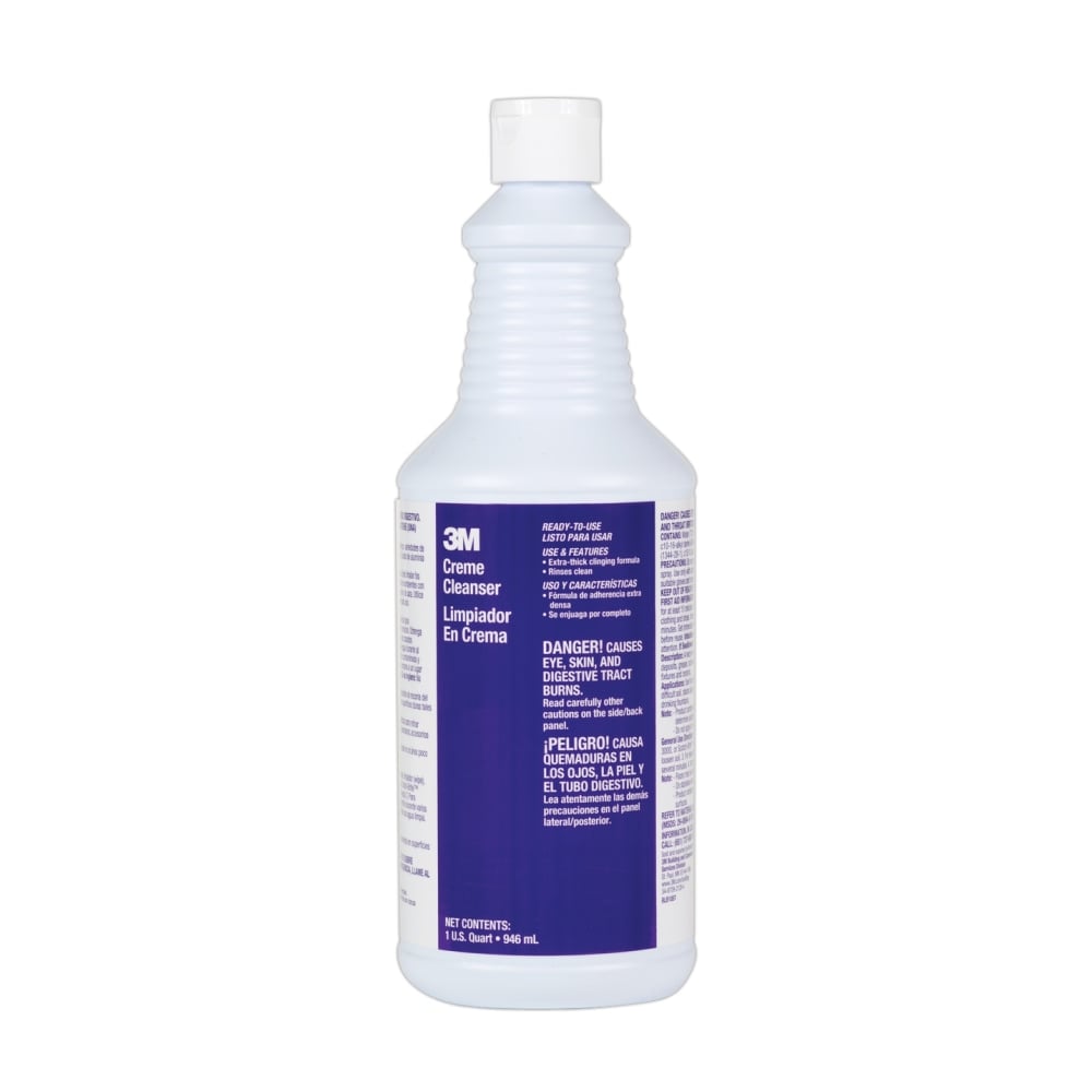 3M Creme Cleanser Ready-to-Use, 32 Oz Bottle, Case of 12 MPN:34763
