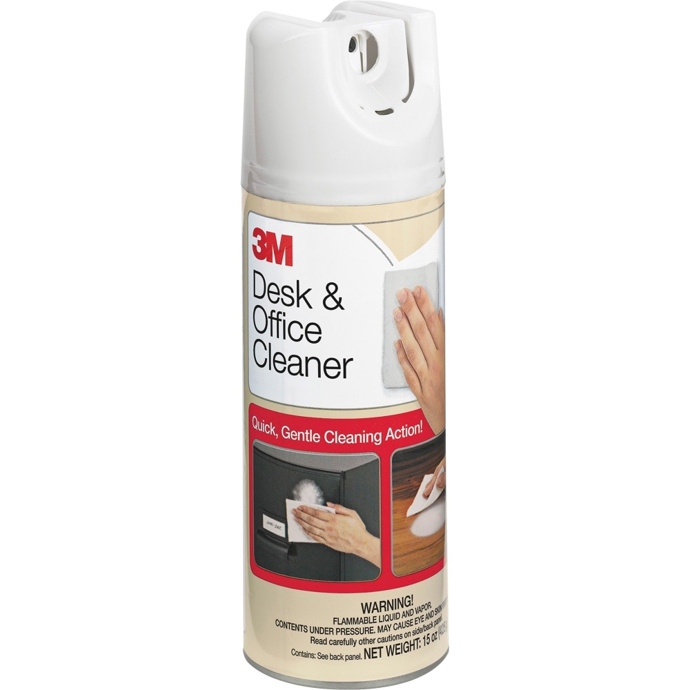 3M Desk/Office Cleaner Spray - For Multipurpose - 15 fl oz (0.5 quart) - 12 / Carton - 573CT MPN:573CT