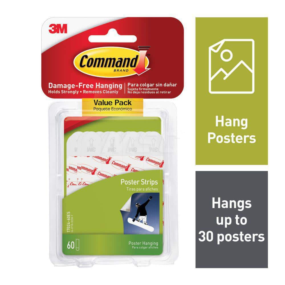 Storage Hook: Adhesive Back Mount, 0.5