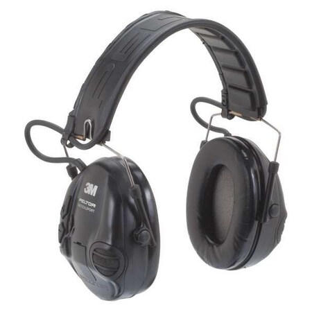 Tactical Headset, Over the Head, Black MPN:93407