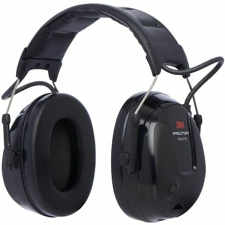 Headset, 21dB, Headband, Black, AA Batteries MPN:MT13H220A
