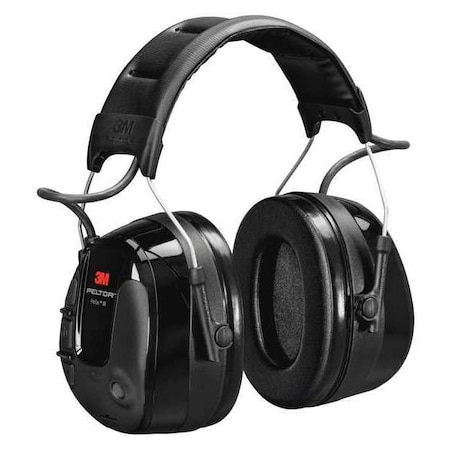 Headset, 26dB, Headband, Black, AA Batteries MPN:MT13H221A