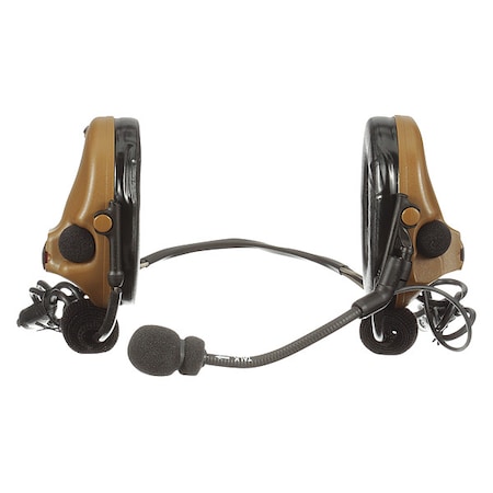 Tactical Headset, Two Way, Dual Lead, Brown MPN:MT20H682BB-19 CY