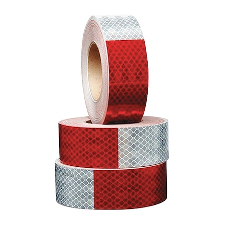 Conspicuity Reflective Tape, 100 Strips, 2