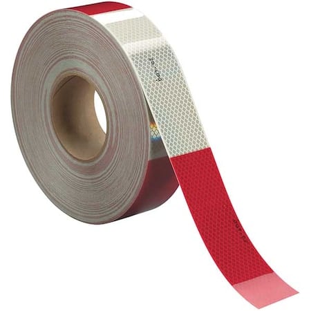 Conspicuity, Cut, 2 In, Red/White, Truck MPN:983-326 ES