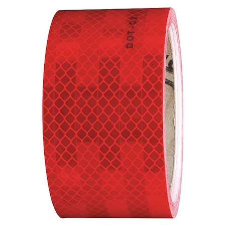 Reflective Tape, Red, 4 in. W MPN:983-72 ES