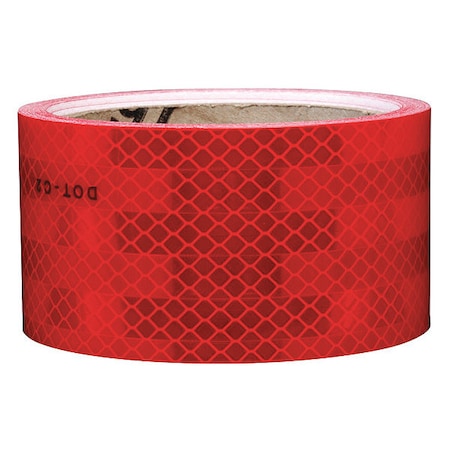 Reflective Tape, Red, 3 in. W MPN:983-72 ES