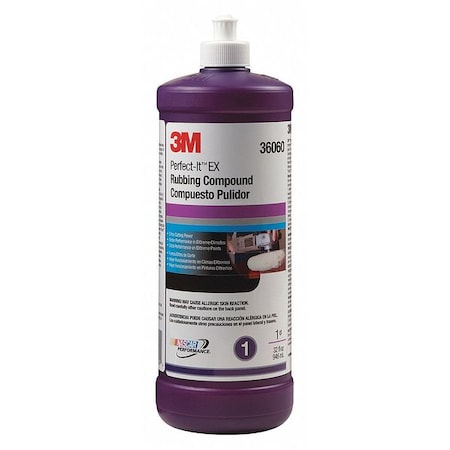 Abrasive Rubbing Compound, 7.5 to 9.0 pH MPN:36060