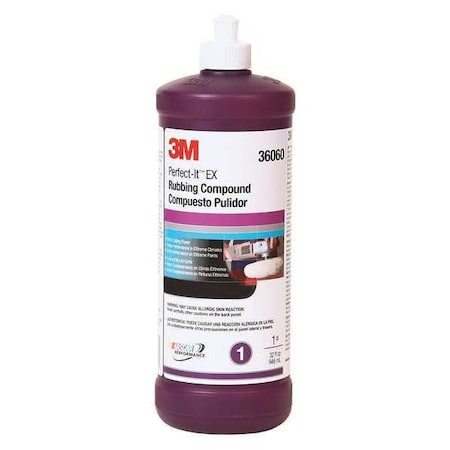 EX Rubbing Compound, 1 gal., PK4 MPN:36061
