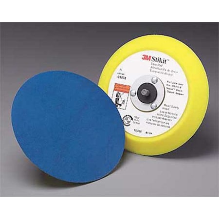 PSA Disc Backup Pad, 6 in Dia, PK10 MPN:7000045680