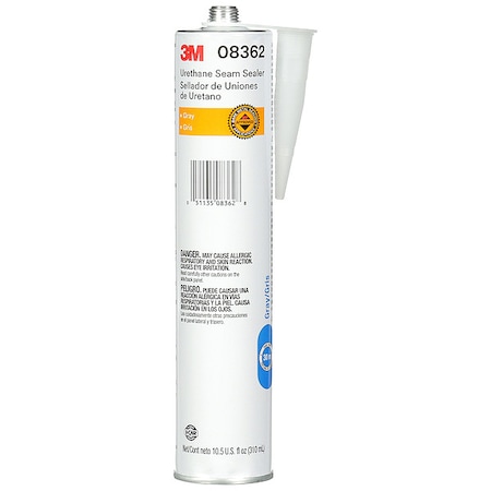Urethane, Seam Sealer, Grey, 310 mL, PK12 MPN:08362