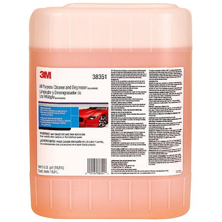 Cleaner/Degreaser, Bottle, Solvent Based MPN:38351
