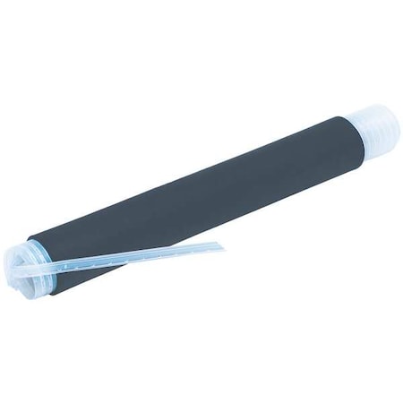 Cold Shrink Tube, Medium Wall, Not Rated I.D. Shrink Ratio, 0.72 in I.D. Before Shrinking, Gray MPN:8445-2.5