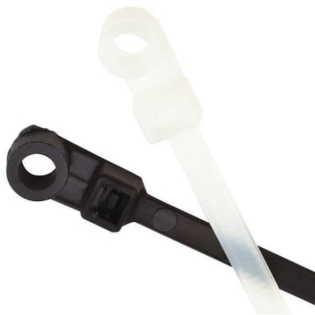 Cable Tie, 15 in L, 4 in Max Bundle Dia., Natural, Nylon 6/6, 50 lb Strength, 2500 PK MPN:CT15NT50S-D