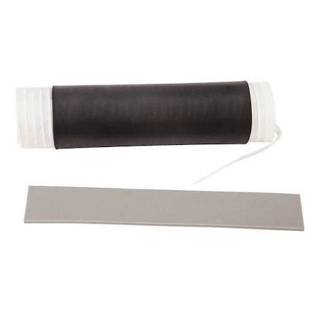 Cold Shrink Tube, Thin Wall, 2:1 I.D. Shrink Ratio, Black, 9 in, 40 PK MPN:CXS-1