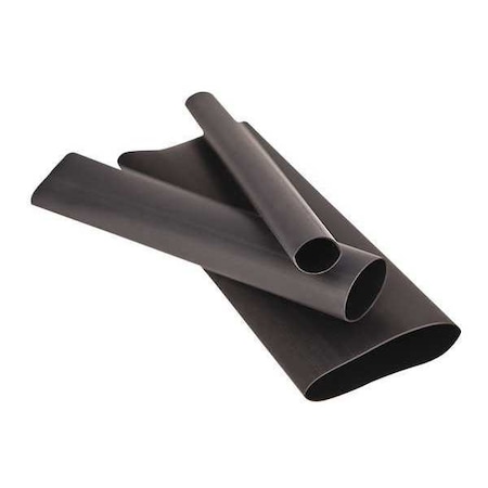 Adhesive Lined Heat Shrink Tube, Thin Wall, 2:1 I.D. Shrink Ratio, 0.25 in I.D. Before Shrinking, 12 PK MPN:EPS200-1/4-48