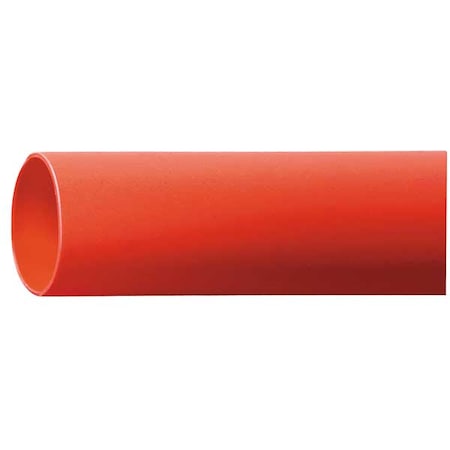 Adhesive Lined Heat Shrink Tube, Thin Wall, 3:1 I.D. Shrink Ratio, 0.5 in I.D. Before Shrinking, 10 PK MPN:EPS300-1/2-6