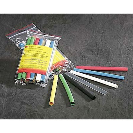 Heat Shrink Tube, Thin Wall, 2:1 I.D. Shrink Ratio, 1.5 in I.D. Before Shrinking, Red, 4 ft, 24 PK MPN:FP-301-1.5-Red-4'-Bulk