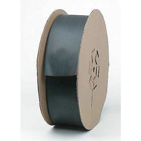 Heat Shrink Tube, Thin Wall, 2:1 I.D. Shrink Ratio, 4 in I.D. Before Shrinking, Black, 50 ft MPN:FP-301VW-4-Black-50'