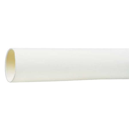 Heat Shrink Tube, Thin Wall, 2:1 I.D. Shrink Ratio, 1.5 in I.D. Before Shrinking, White, 100 ft MPN:FP301-1.5-100'-WHITE-SPOOL
