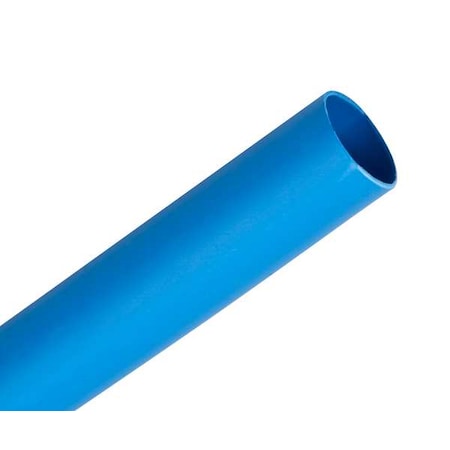 Heat Shrink Tube, Thin Wall, 2:1 I.D. Shrink Ratio, 0.13 in I.D. Before Shrinking, Blue, 500 ft MPN:FP301-1/8-500'-BLUE-SPOOL