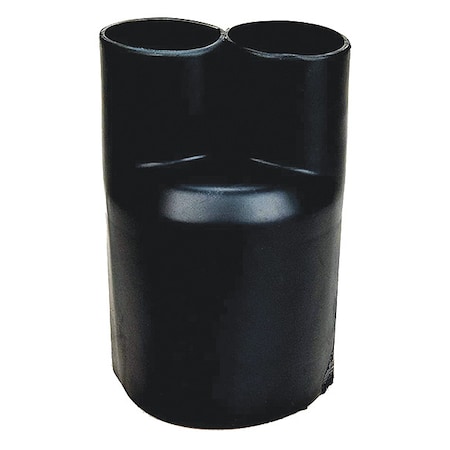 Adhesive Lined Heat Shrink Boot, Not Applicable I.D. Shrink Ratio, 1.9 in I.D. Before Shrinking MPN:HDBB-220-1-250