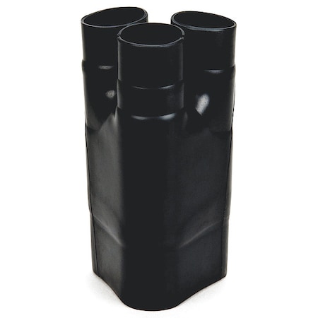Adhesive Lined Heat Shrink Boot, Not Applicable I.D. Shrink Ratio, 1.5 in I.D. Before Shrinking MPN:HDBB-321-1-250