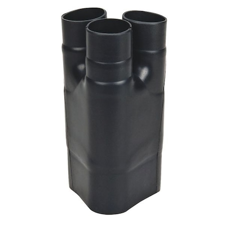 Adhesive Lined Heat Shrink Boot, Not Applicable I.D. Shrink Ratio, 3.2 in I.D. Before Shrinking MPN:HDBB-340-1-250