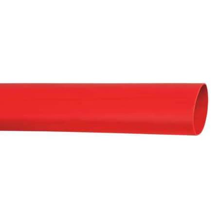 Adhesive Lined Heat Shrink Tube, Heavy Wall, 3:1 I.D. Shrink Ratio, 1.1 in I.D. Before Shrinking, Red, 9 in, 3 PK MPN:ITCSN-1100-9