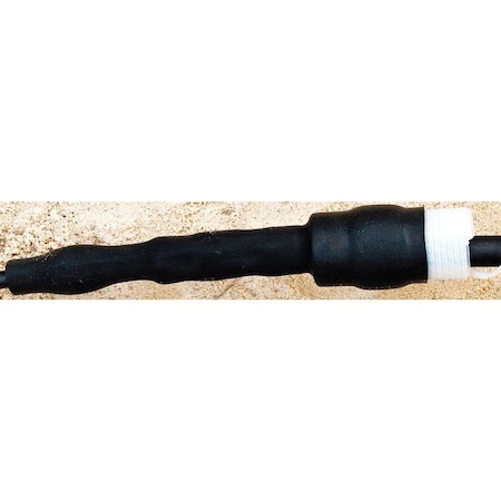 Cold Shrink Tube, Medium Wall, Not Rated I.D. Shrink Ratio, 1.45 in I.D. Before Shrinking, Black MPN:QI-10/37-270