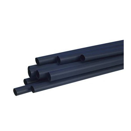 Heat Shrink Tubing, 3:1 I.D. Shrink Ratio, 1.5 in I.D. Before Shrinking, Black, 100 ft MPN:SFTW-203