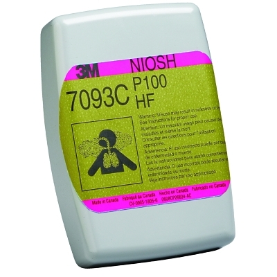 Hydrogen Fluoride Cartridge/Filter 7093C P100 MPN:7000052600