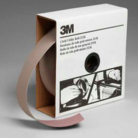 3M Utility Cloth Roll 2 W x 50 Yd Aluminum Oxide 500 Grit 7000118357 - Pkg Qty 5